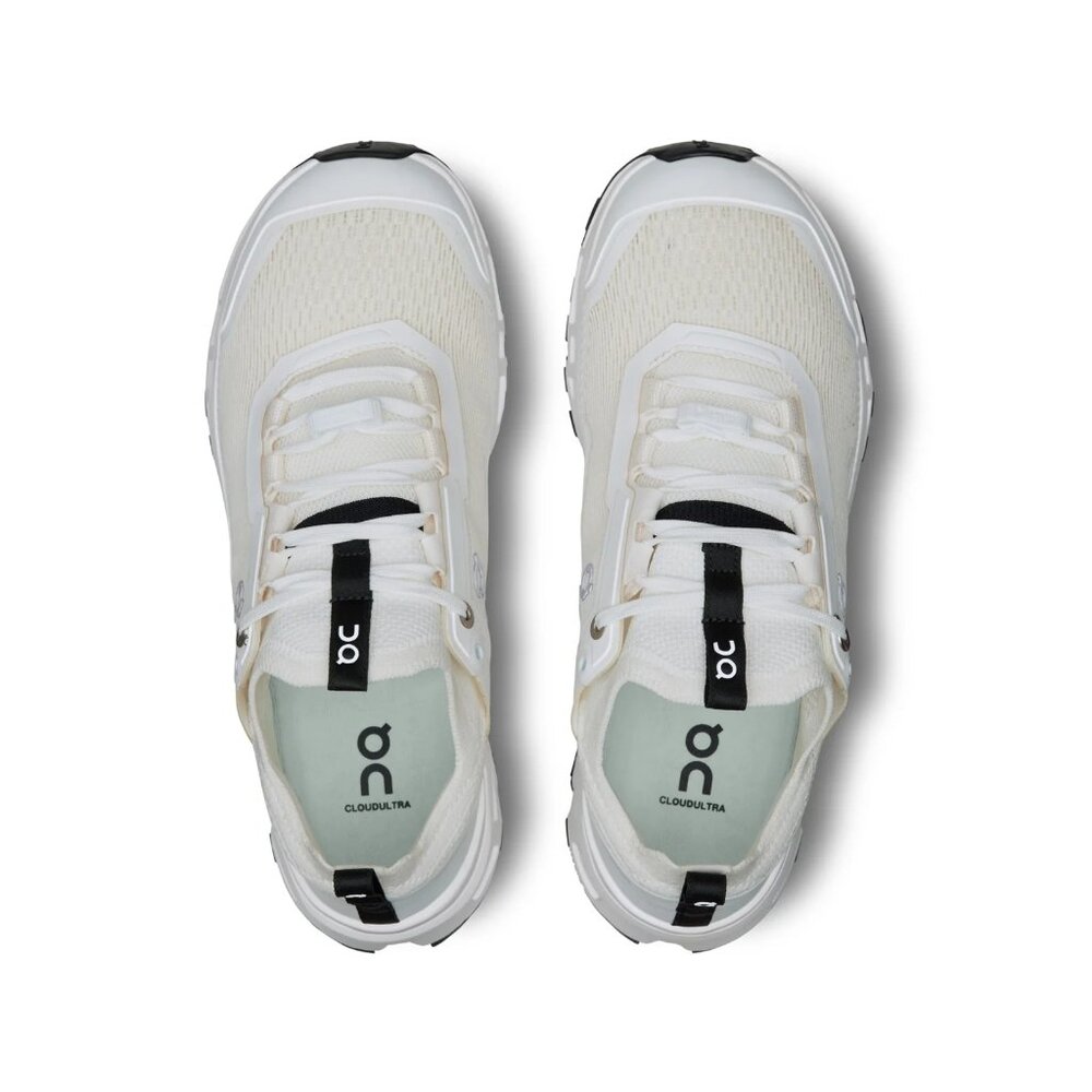 On Running Women's White and Black Cloudventure Athletic Shoes - Picture 3 of 12